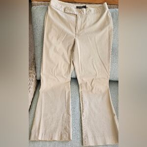 Vintage Banana Republic Beige Cotton-Lycra Pants